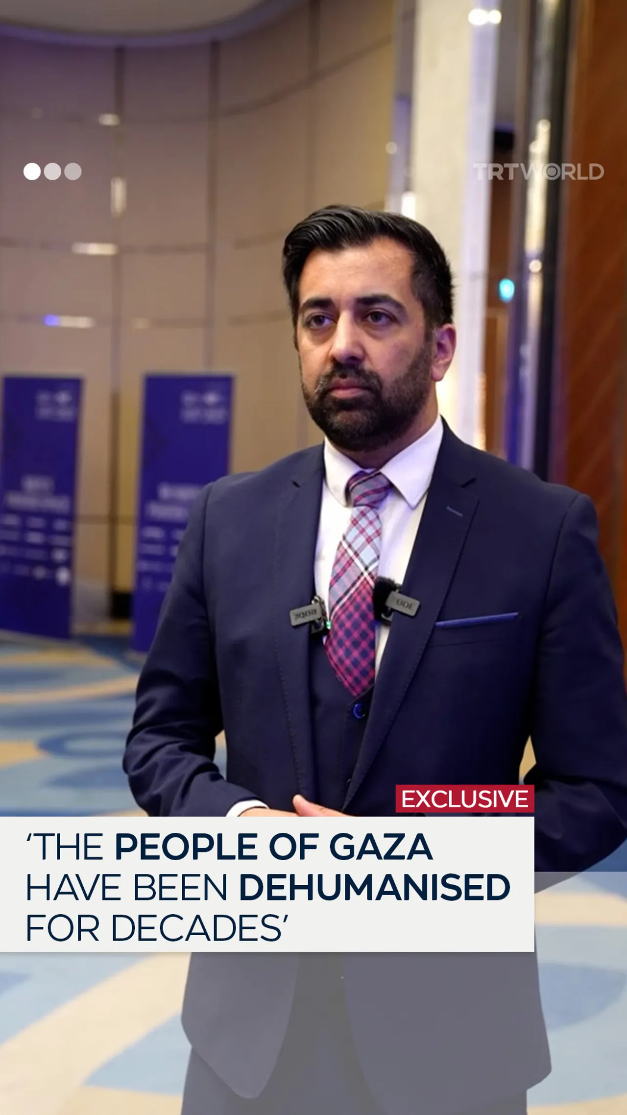 Former Scotland First Minister Humza Yousaf speaks on Israel’s genocidal war on Gaza